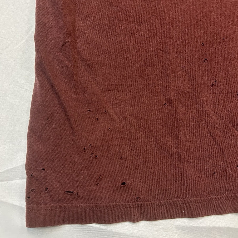 Carhartt Pocket Shirt Men XL Maroon Short Sleeve Sun Faded Thrashed Skate Grunge - Picture 8 of 16